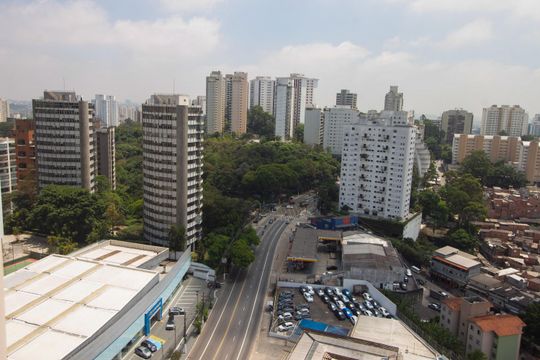 Vista da Cozinha de apartamento à venda com 2 quartos, 110m² em Vila Andrade, São Paulo