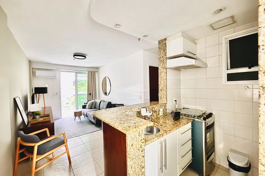 Apartamento para alugar com 1 quarto, 50m² em Lagoa, Rio de Janeiro