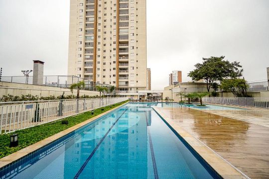 Área Comum - Piscina de apartamento à venda com 3 quartos, 98m² em Vila Carrão, São Paulo
