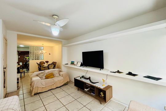Sala de apartamento à venda com 3 quartos, 120m² em Copacabana, Rio de Janeiro