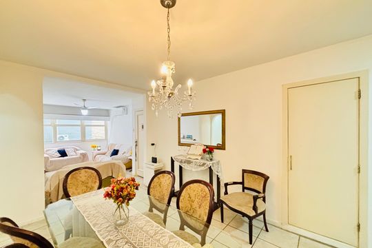 Sala de Jantar de apartamento à venda com 3 quartos, 120m² em Copacabana, Rio de Janeiro