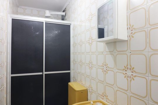 Banheiro Social de apartamento para alugar com 2 quartos, 50m² em Assunção, São Bernardo do Campo