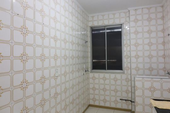 Cozinha e área de serviço de apartamento para alugar com 2 quartos, 50m² em Assunção, São Bernardo do Campo