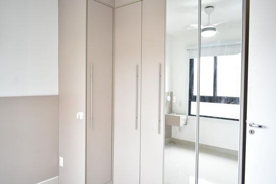 Quarto de apartamento para alugar com 1 quarto, 31m² em Mirandópolis, São Paulo