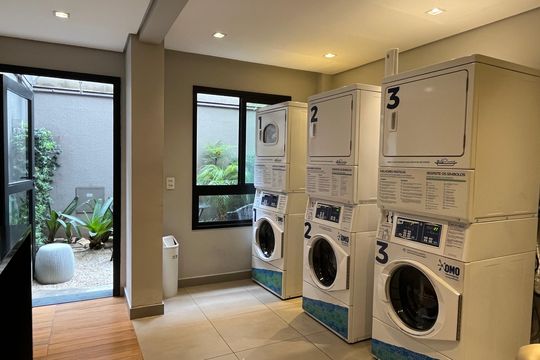 Área comum  de apartamento para alugar com 1 quarto, 31m² em Mirandópolis, São Paulo