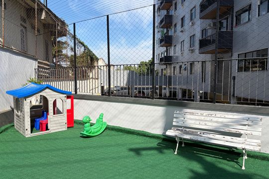 Área comum de apartamento para alugar com 2 quartos, 78m² em Taquara, Rio de Janeiro