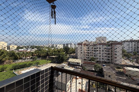 Varanda da Sala de apartamento para alugar com 2 quartos, 78m² em Taquara, Rio de Janeiro
