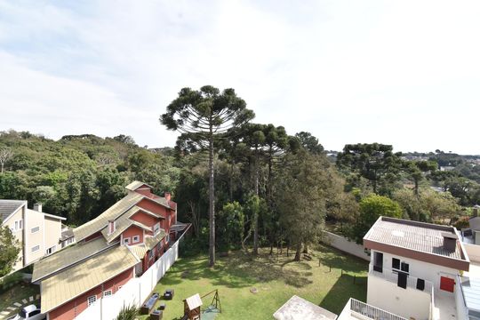Vista da Sacada de apartamento à venda com 3 quartos, 88m² em Mercês, Curitiba