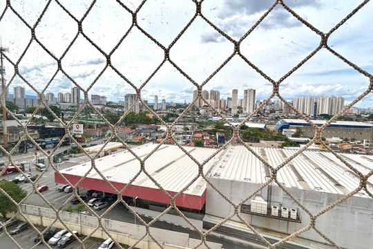 Vista da sala de apartamento para alugar com 2 quartos, 45m² em Ponte Grande, Guarulhos