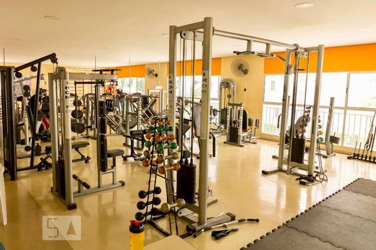 Área comum - Academia de apartamento para alugar com 2 quartos, 45m² em Ponte Grande, Guarulhos