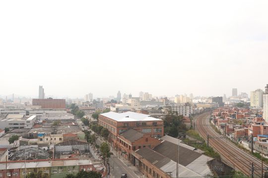 Quarto - Vista  de apartamento para alugar com 1 quarto, 34m² em Barra Funda, São Paulo