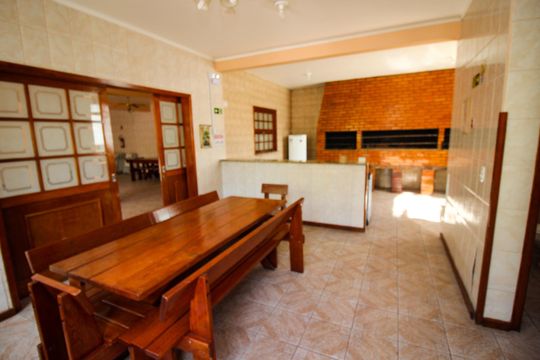Área comum - Churrasqueira de apartamento à venda com 2 quartos, 72m² em Cristal, Porto Alegre