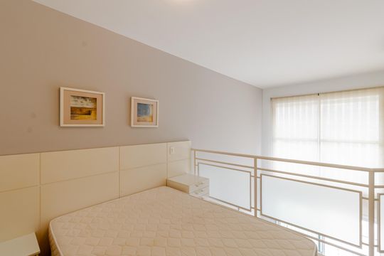 Quarto de apartamento para alugar com 1 quarto, 52m² em Vila Nova Conceição, São Paulo
