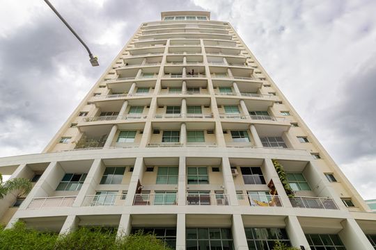 Fachada de apartamento para alugar com 1 quarto, 52m² em Vila Nova Conceição, São Paulo
