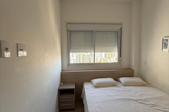 Quarto de apartamento para alugar com 1 quarto, 32m² em Santa Cecília, São Paulo