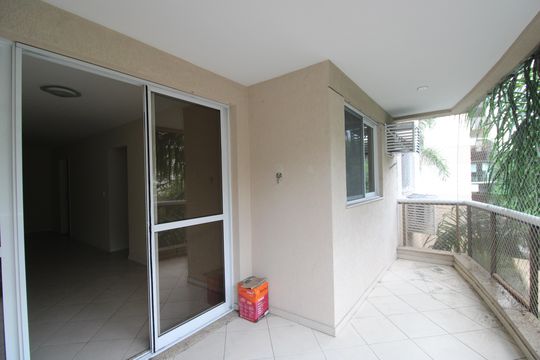 Varanda da Sala de apartamento para alugar com 3 quartos, 94m² em Freguesia (jacarepaguá), Rio de Janeiro