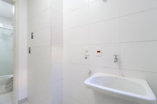 Área de Serviço de apartamento para alugar com 1 quarto, 35m² em Luz, São Paulo