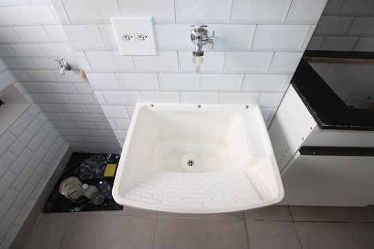 Cozinha - tanque de apartamento para alugar com 2 quartos, 49m² em Vila Brasil, São Paulo