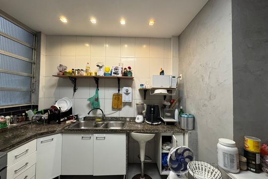 Cozinha de apartamento à venda com 4 quartos, 240m² em Botafogo, Rio de Janeiro