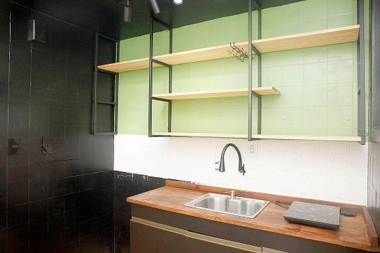 Cozinha de apartamento para alugar com 1 quarto, 50m² em Centro Histórico, Porto Alegre