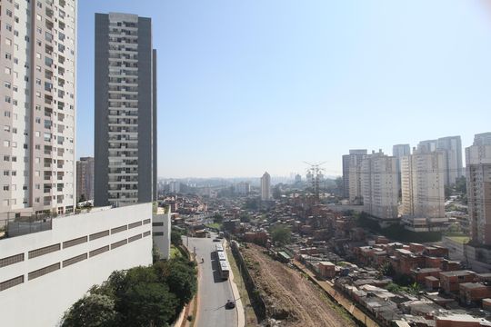 Vista da Varanda de apartamento para alugar com 2 quartos, 50m² em Parque Reboucas, São Paulo
