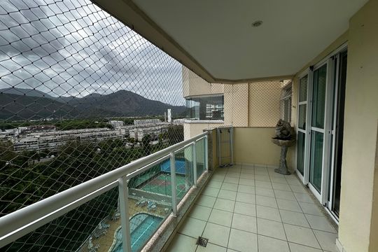 Varanda de apartamento para alugar com 2 quartos, 70m² em Recreio dos Bandeirantes, Rio de Janeiro