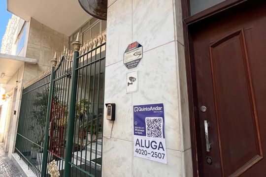 Placa de apartamento para alugar com 3 quartos, 70m² em Copacabana, Rio de Janeiro