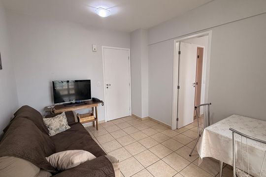 Sala de apartamento para alugar com 2 quartos, 63m² em Setor Bela Vista, Goiânia