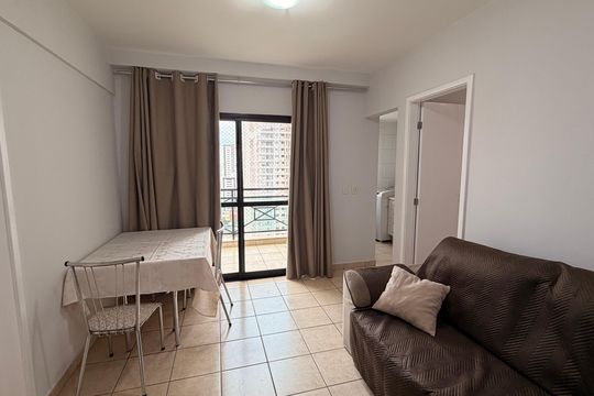 Sala de apartamento para alugar com 2 quartos, 63m² em Setor Bela Vista, Goiânia
