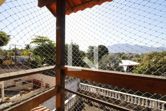 Varanda do Studio de kitnet/studio para alugar com 1 quarto, 27m² em Curicica, Rio de Janeiro