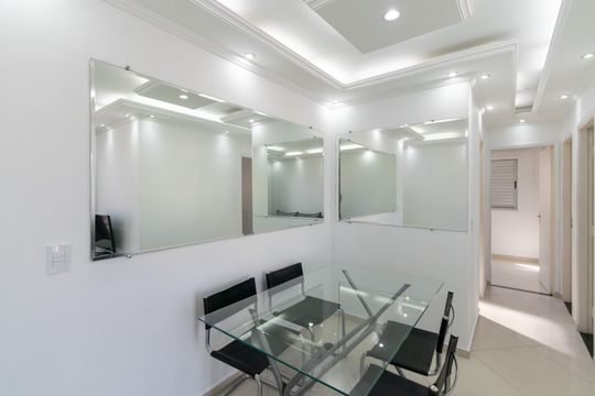 Sala  de apartamento para alugar com 3 quartos, 65m² em Parque Jabaquara, São Paulo