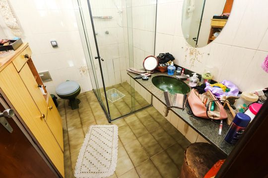 Banheiro Social de casa para alugar com 3 quartos, 295m² em Cambuci, São Paulo