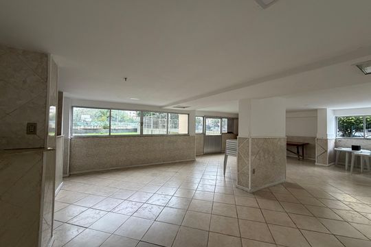 Área comum - Salão de festas de apartamento para alugar com 2 quartos, 60m² em Jacarepaguá, Rio de Janeiro
