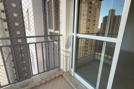 Varanda da Sala de apartamento para alugar com 2 quartos, 70m² em Chácara Primavera, Campinas