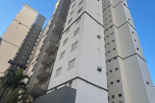Fachada de apartamento para alugar com 2 quartos, 70m² em Chácara Primavera, Campinas