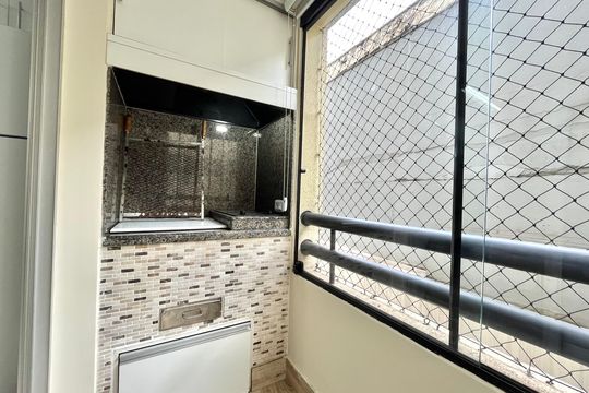 Varanda de kitnet/studio à venda com 1 quarto, 34m² em Jabaquara, São Paulo