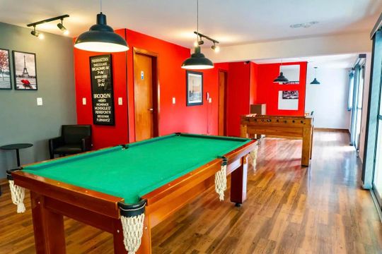 Área comum de kitnet/studio à venda com 1 quarto, 34m² em Jabaquara, São Paulo
