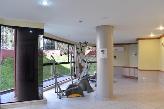 Área comum - Academia de kitnet/studio para alugar com 1 quarto, 38m² em Centro Cívico, Curitiba