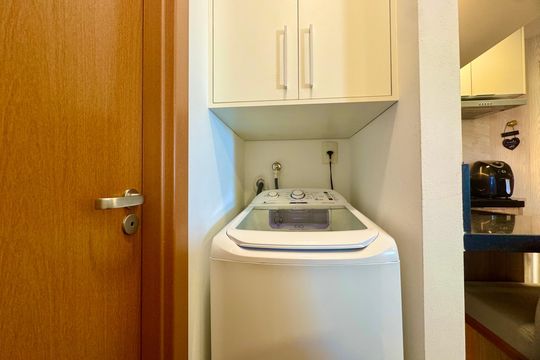 Área de serviço de kitnet/studio para alugar com 1 quarto, 31m² em Centro, Guarulhos