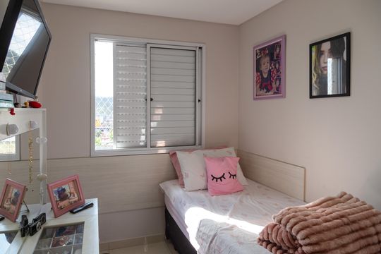 Quarto 2 de apartamento à venda com 3 quartos, 62m² em Jardim Bela Vista, Guarulhos