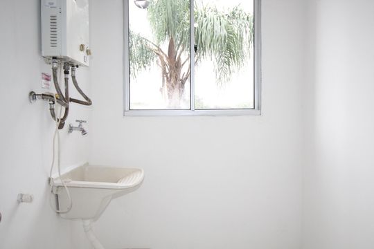 Área de Serviço de apartamento à venda com 3 quartos, 63m² em Jardim Itu Sabará, Porto Alegre