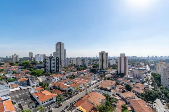 Área comum - Piscina Vista de apartamento para alugar com 1 quarto, 39m² em Vila Mascote, São Paulo