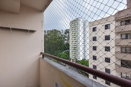 Varanda de apartamento à venda com 3 quartos, 76m² em Jardim Ampliação, São Paulo