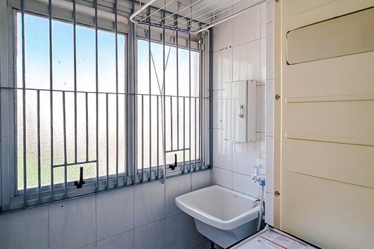 Área de Serviço de apartamento à venda com 2 quartos, 52m² em Vila Guilhermina, São Paulo