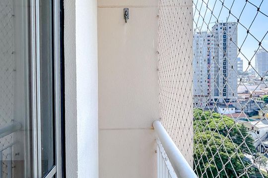 Varanda de apartamento à venda com 2 quartos, 52m² em Vila Guilhermina, São Paulo