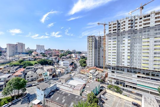 Vista da Varanda de apartamento à venda com 2 quartos, 52m² em Vila Guilhermina, São Paulo