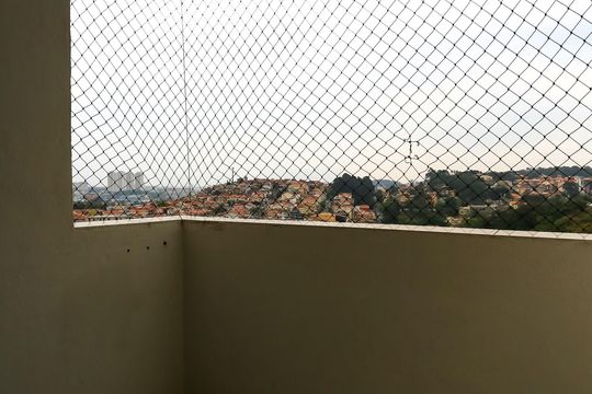 Varanda da Sala de apartamento para alugar com 2 quartos, 59m² em Jardim Monte Alegre, Taboão da Serra