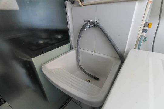Área de Serviço de apartamento à venda com 2 quartos, 49m² em Vila Antonieta, São Paulo