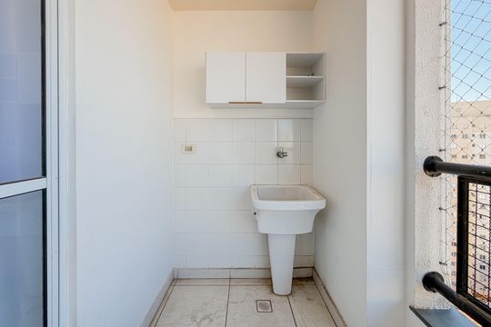 Área de Serviço de kitnet/studio à venda com 1 quarto, 35m² em Cambuci, São Paulo