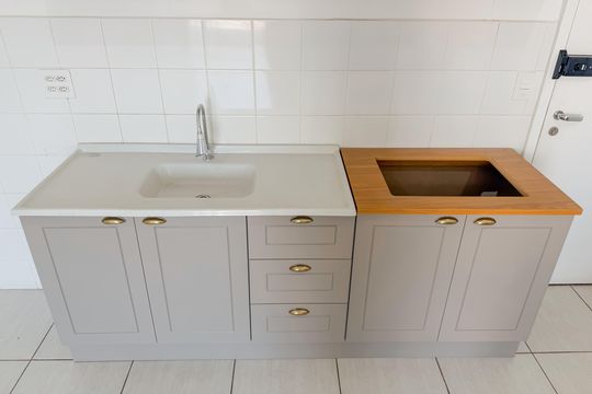 Cozinha de kitnet/studio à venda com 1 quarto, 35m² em Cambuci, São Paulo